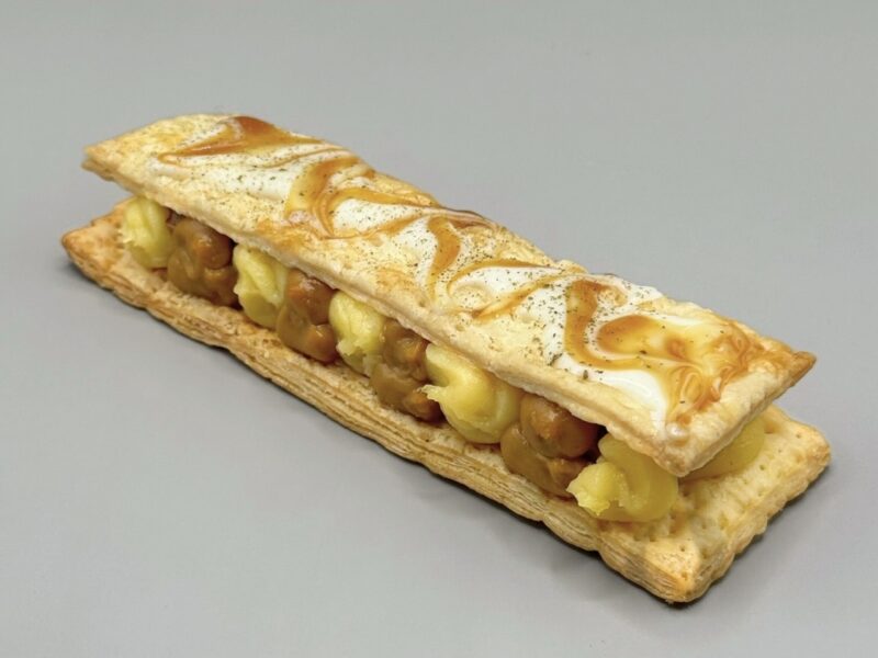 加賀ほうじ茶とキャラメルスイートポテトパイ